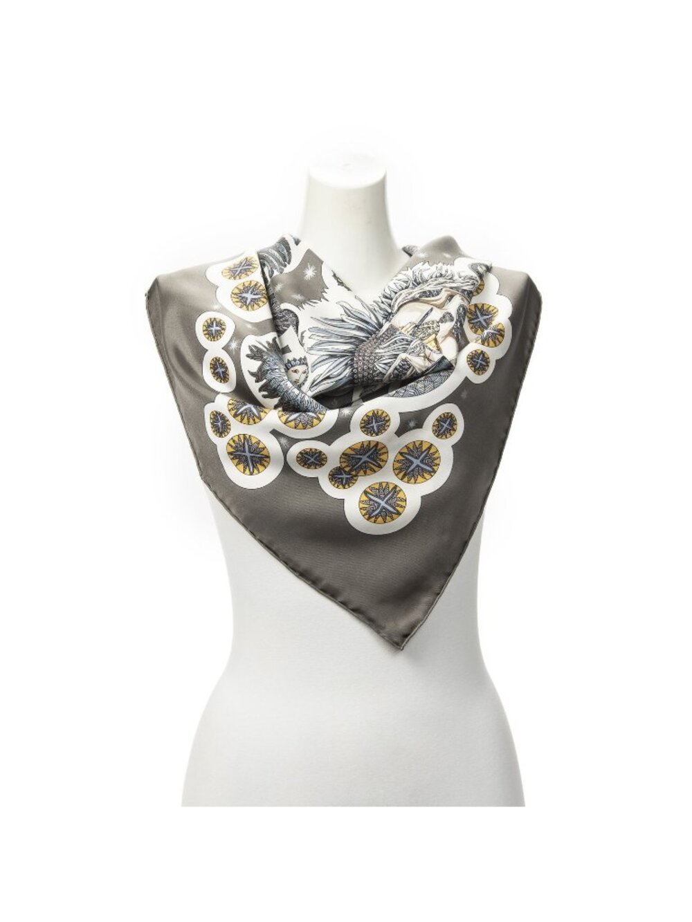 Hermes Scarf Gray